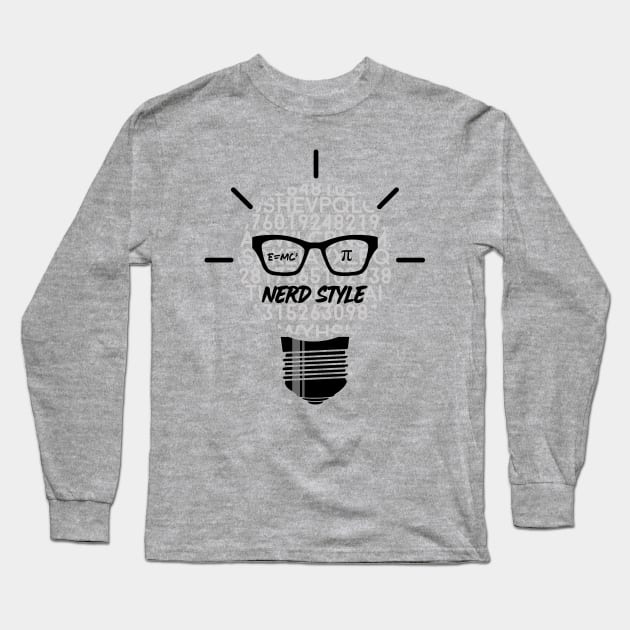 Nerd Style Long Sleeve T-Shirt by bar2